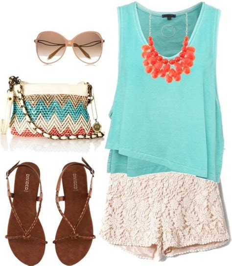 polyvore summer outfits